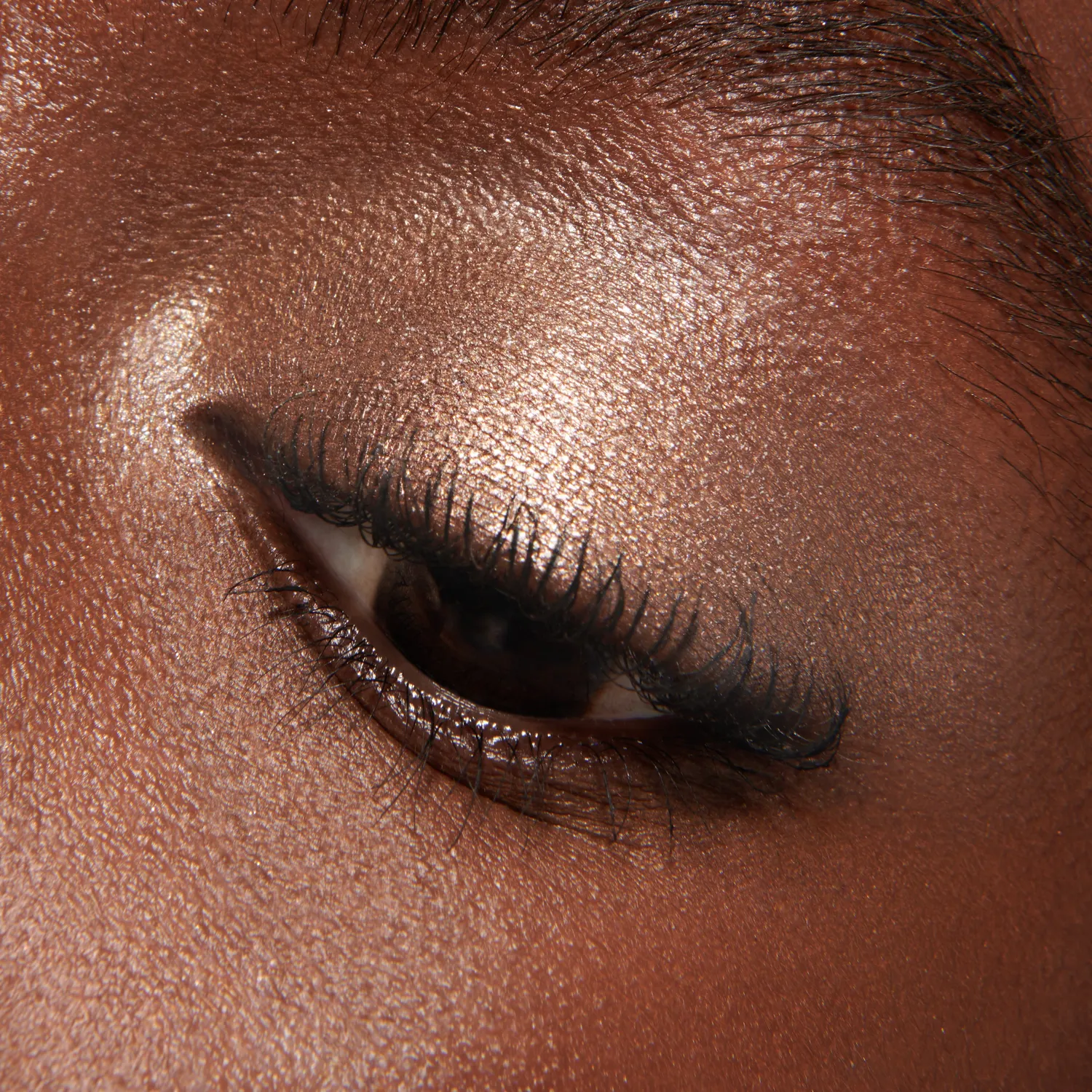 Lisa Eldridge Liquid Lurex Ombretto Liquido Emily Taupe Glitter