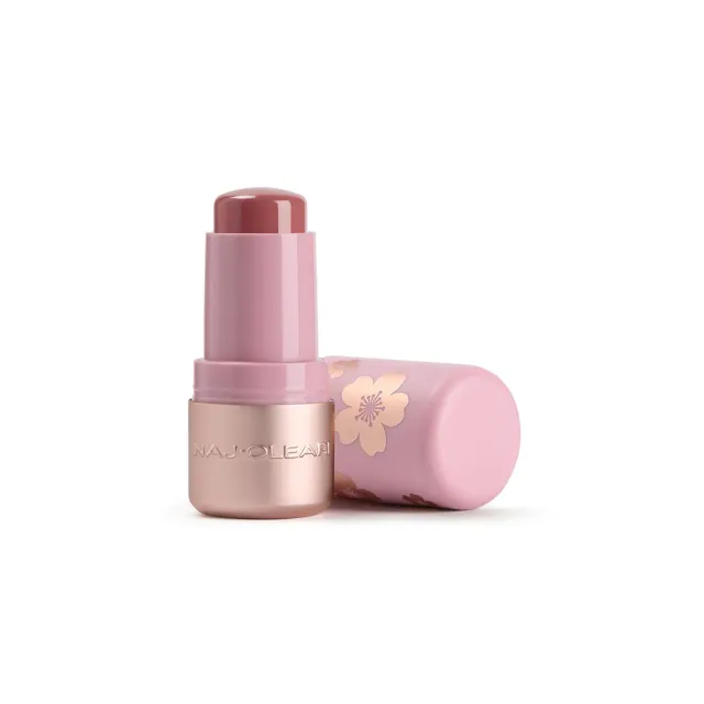 Naj Oleari Bloom Up blush stick 01 Soft Nude luminoso