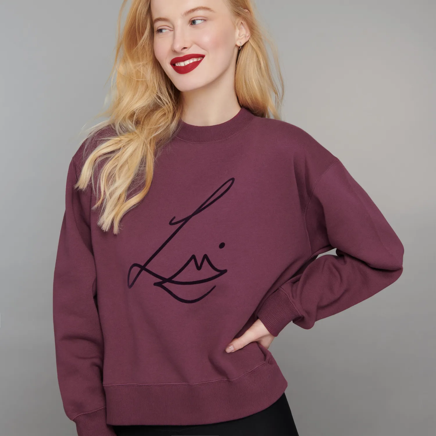 Lisa Eldridge Velvet Studio felpa Midnight cotone bio