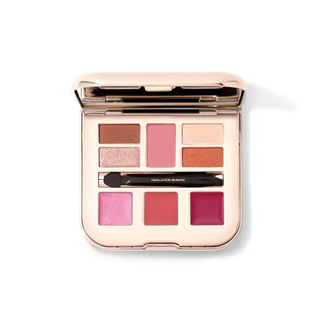 Naj Oleari La Postina Rosa palette viso occhi labbra XS