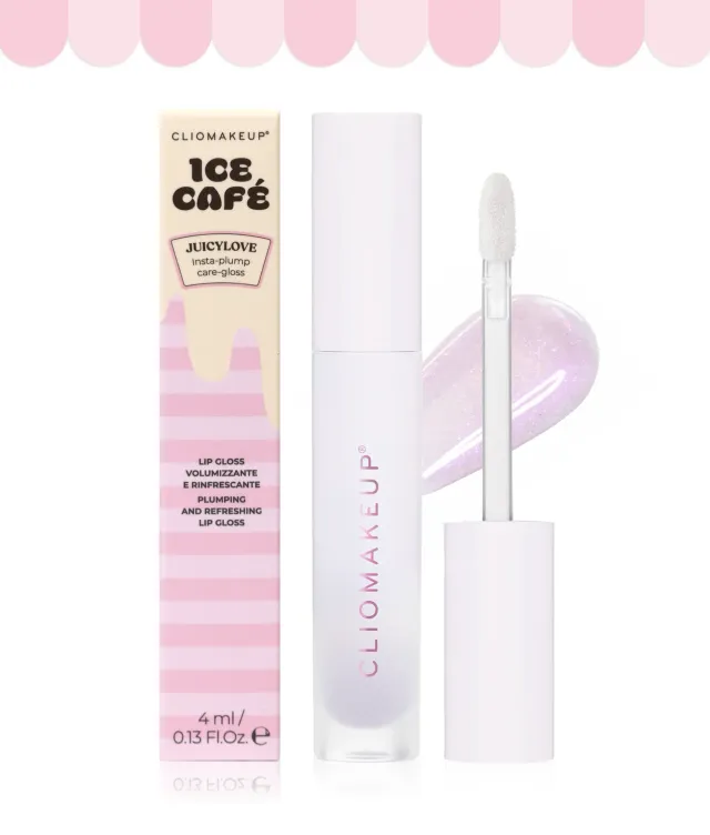 ClioMakeup JuicyLove Insta-Plump lip gloss Ice Pop