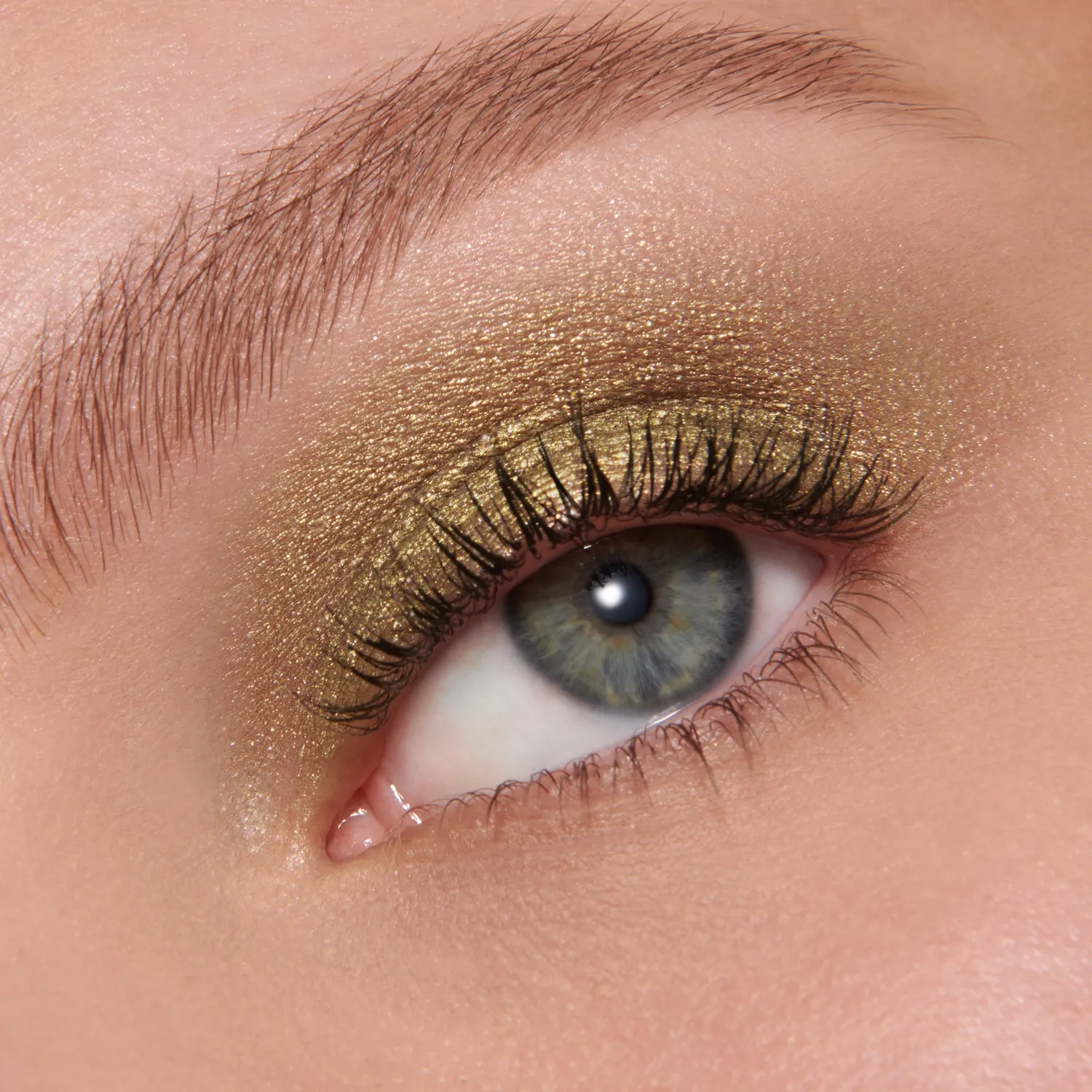 Lisa Eldridge Liquid Lurex Daphne ombretto liquido dorato
