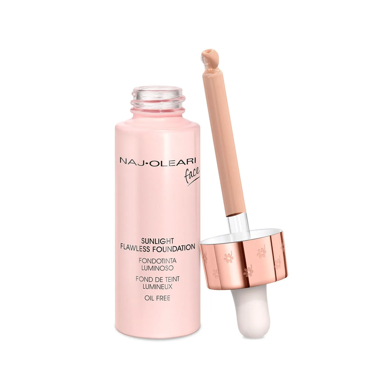 Naj Oleari Sunlight Flawless Foundation Fondotinta 02 Rosa Caldo