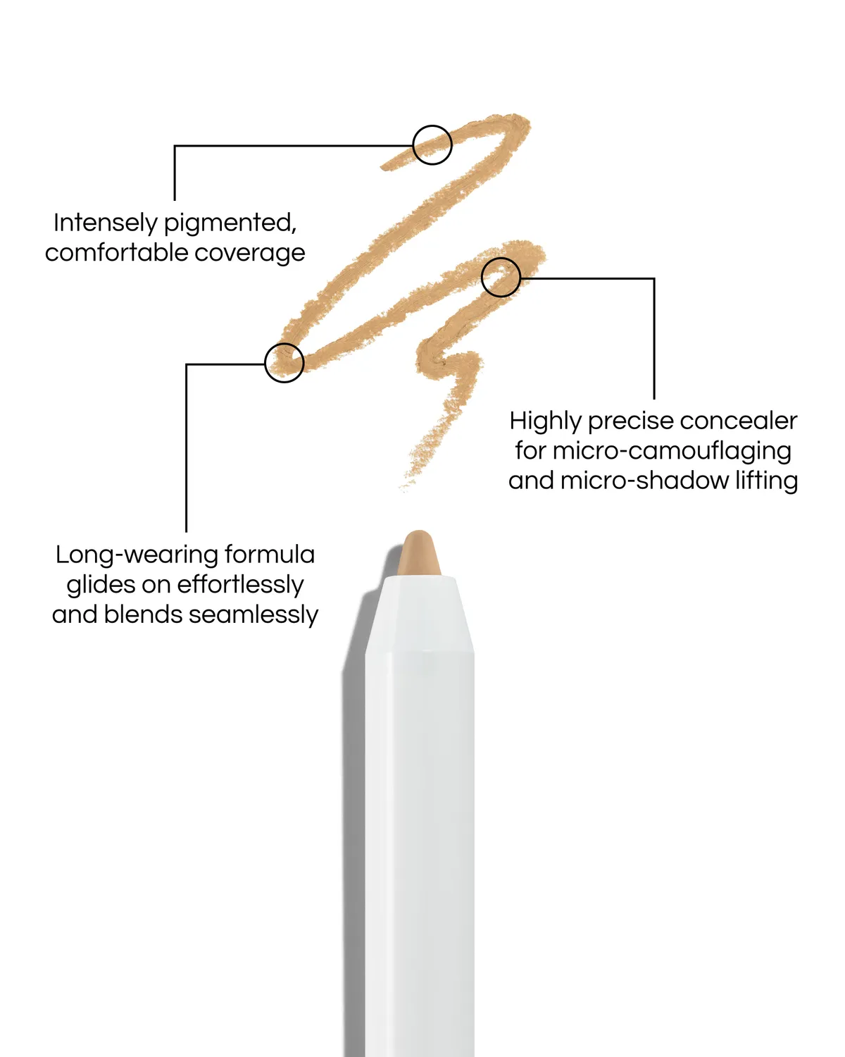 Lisa Eldridge Pinpoint Shade 8 matita correttore waterproof