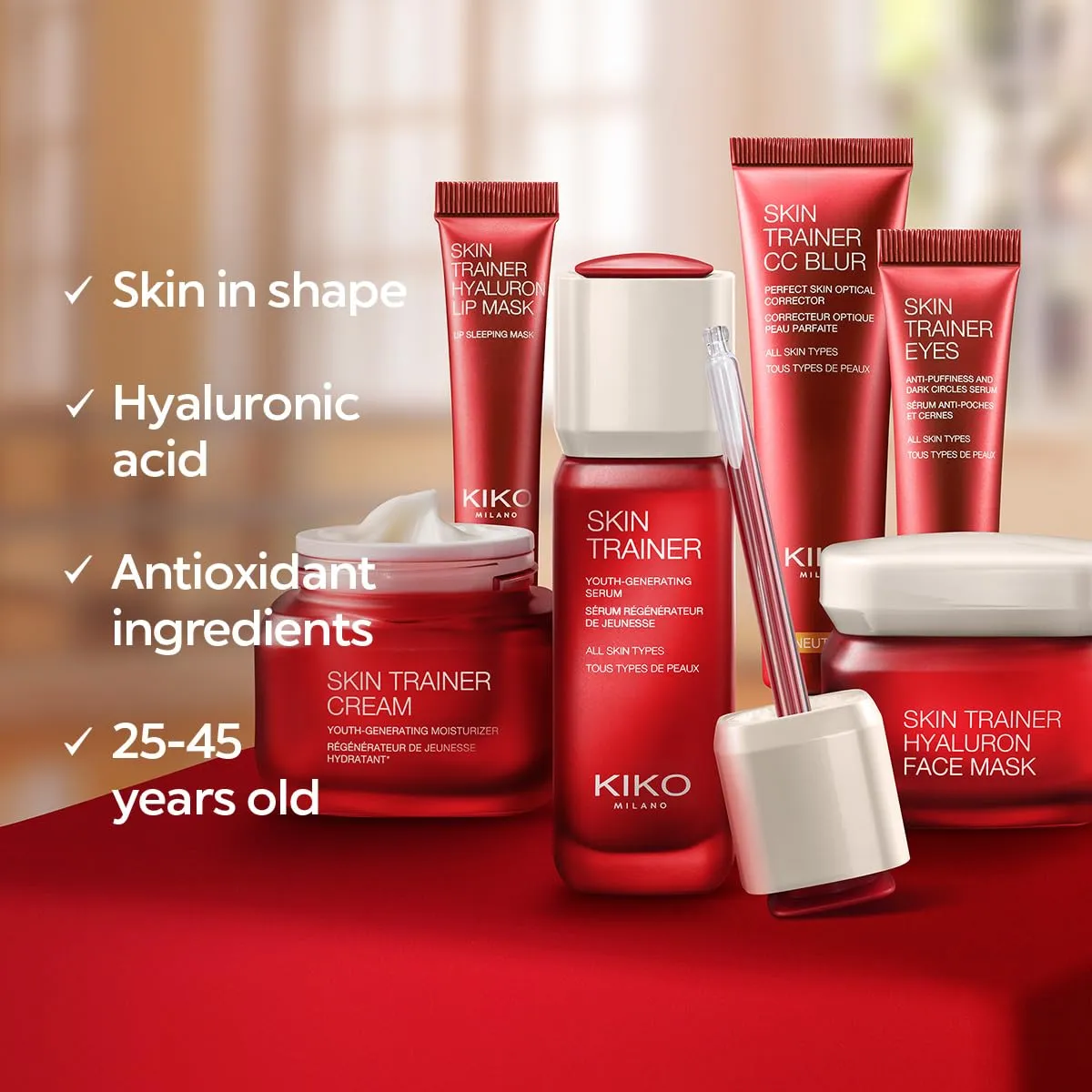 KIKO Skin Trainer Cream crema viso idratante energizzante