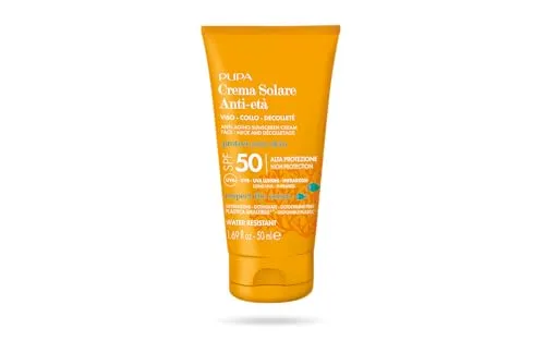 Pupa Crema Solare Anti-età SPF 50 viso collo 50ml