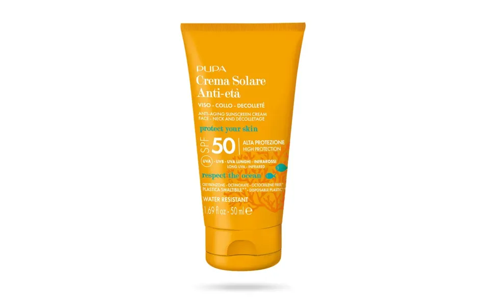 Pupa Crema Solare Anti-età SPF 50 viso collo 50ml