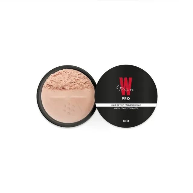 Miss W Pro fondotinta cipria minerale n21 beige naturale