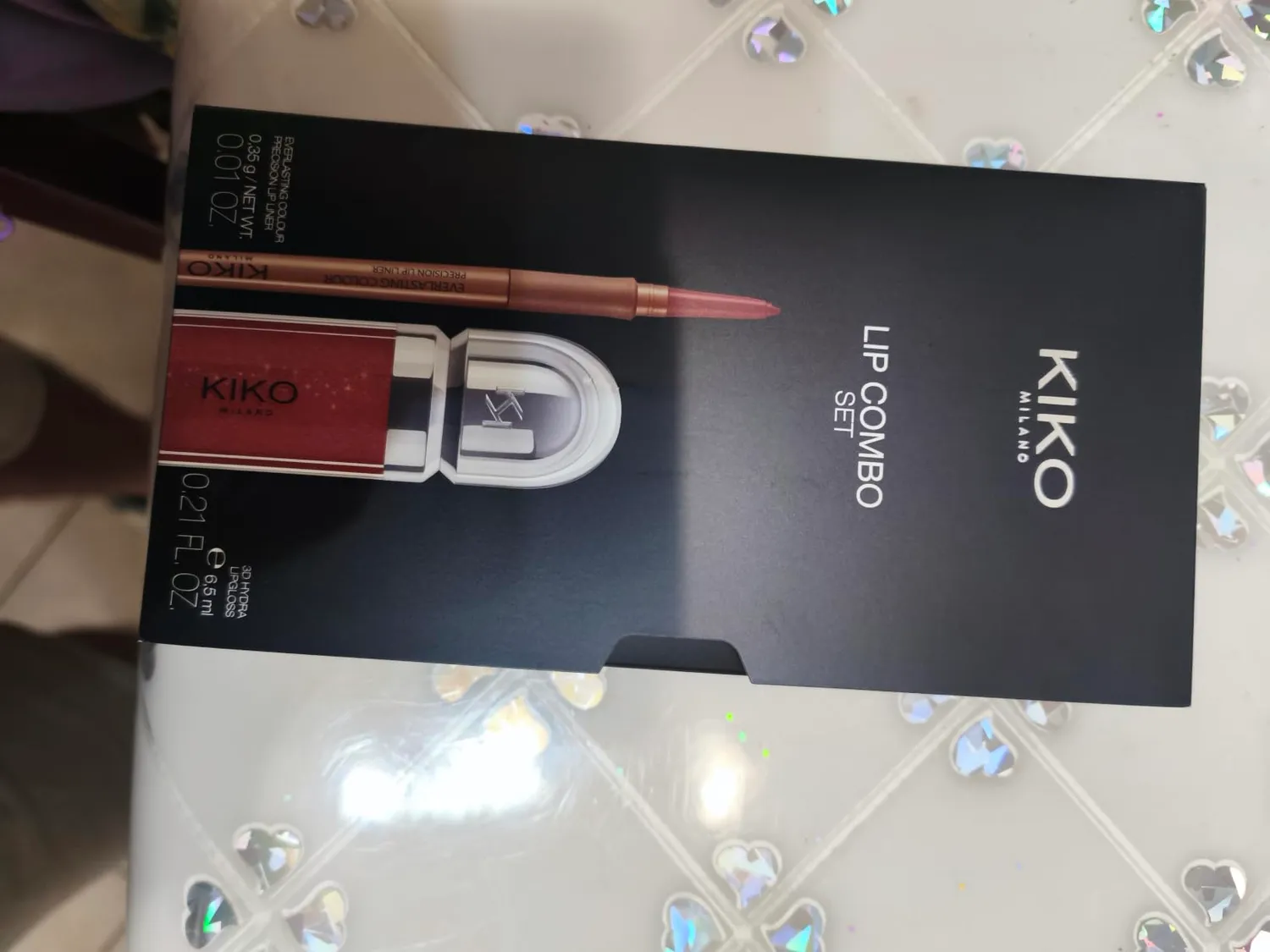 KIKO Lip Combo Set 03 Kit Labbra Gloss e Matita Abbinati