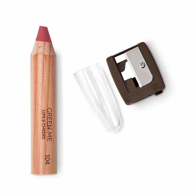 KIKO Green Me Lips & Cheeks 104 matita rossetto fard