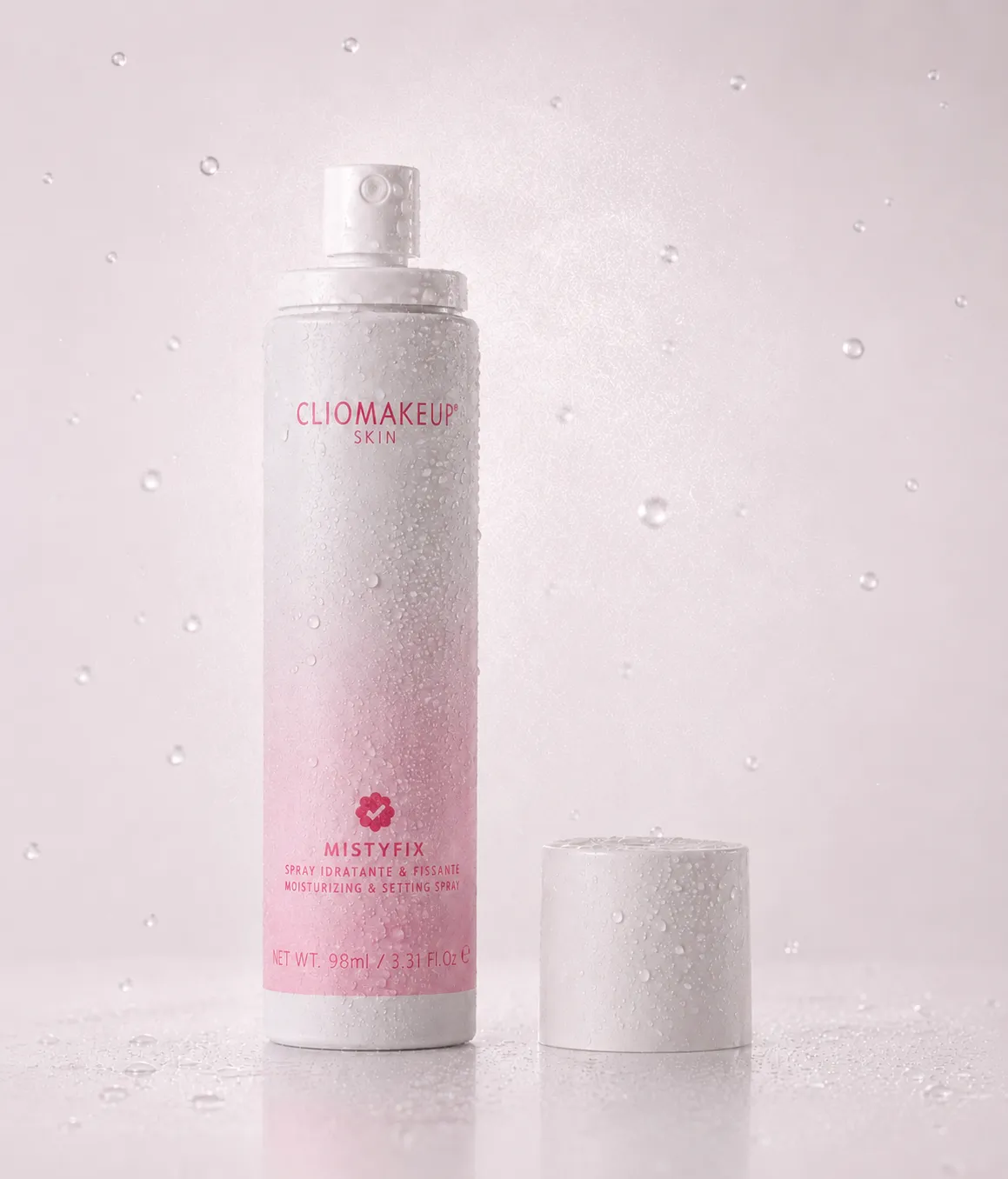 ClioMakeUp MistyFix spray fissante trucco idratante 12h