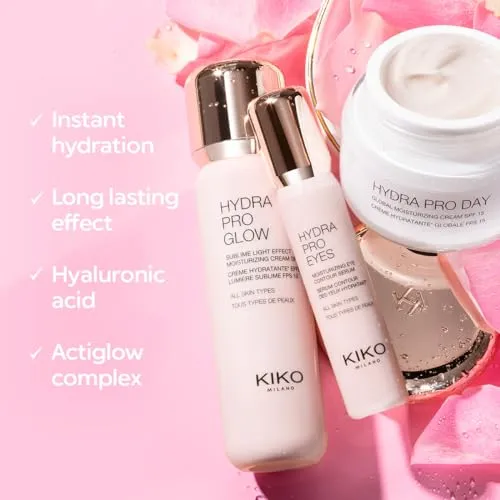 KIKO Hydra Pro Day crema viso idratante SPF15 acido ialuronico