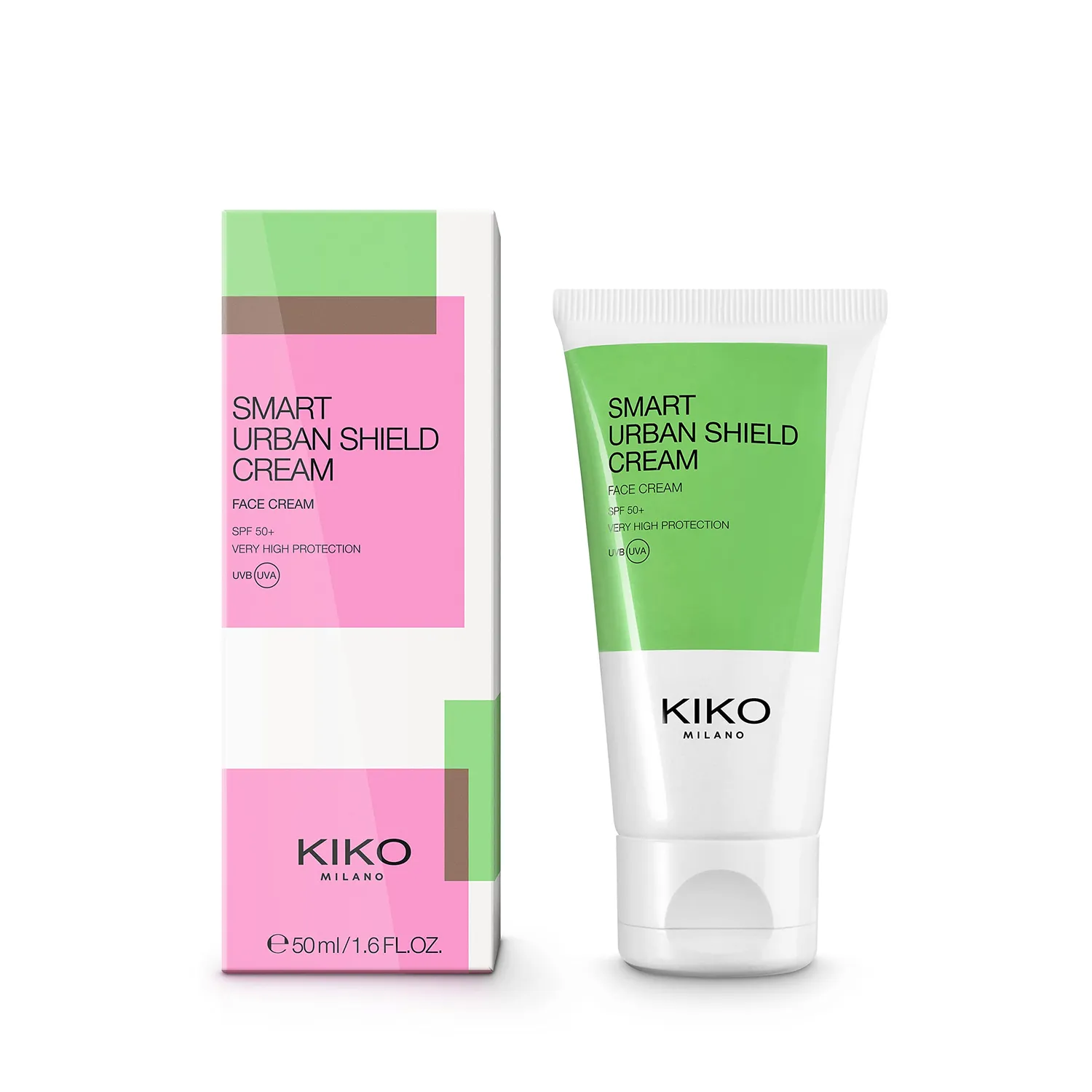 KIKO Milano Smart Urban Shield Cream SPF50+ crema viso
