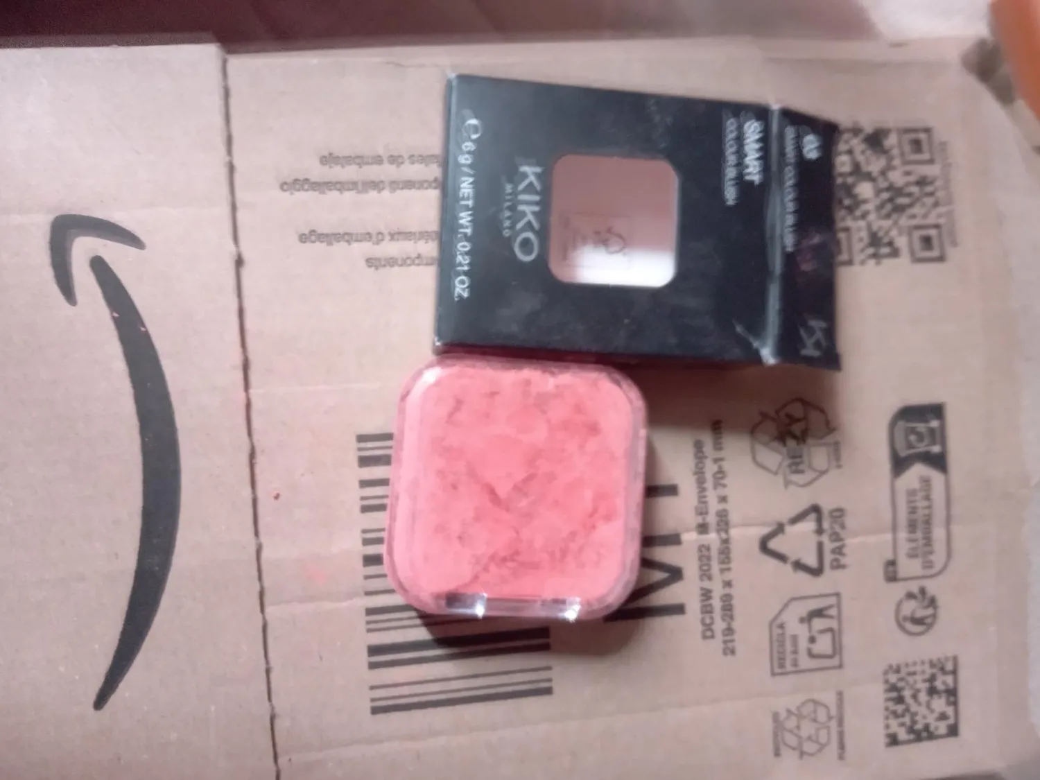 KIKO Smart Colour Blush 03 fard pesca intenso modulabile