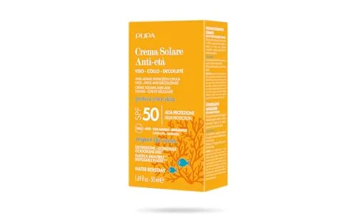 Pupa Crema Solare Anti-età SPF 50 viso collo 50ml