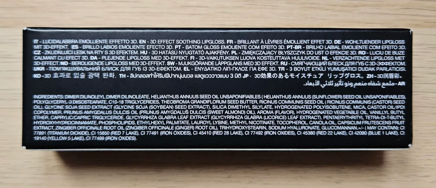 KIKO Milano 3D Hydra Xtreme Lipgloss 06 gloss volume specchio