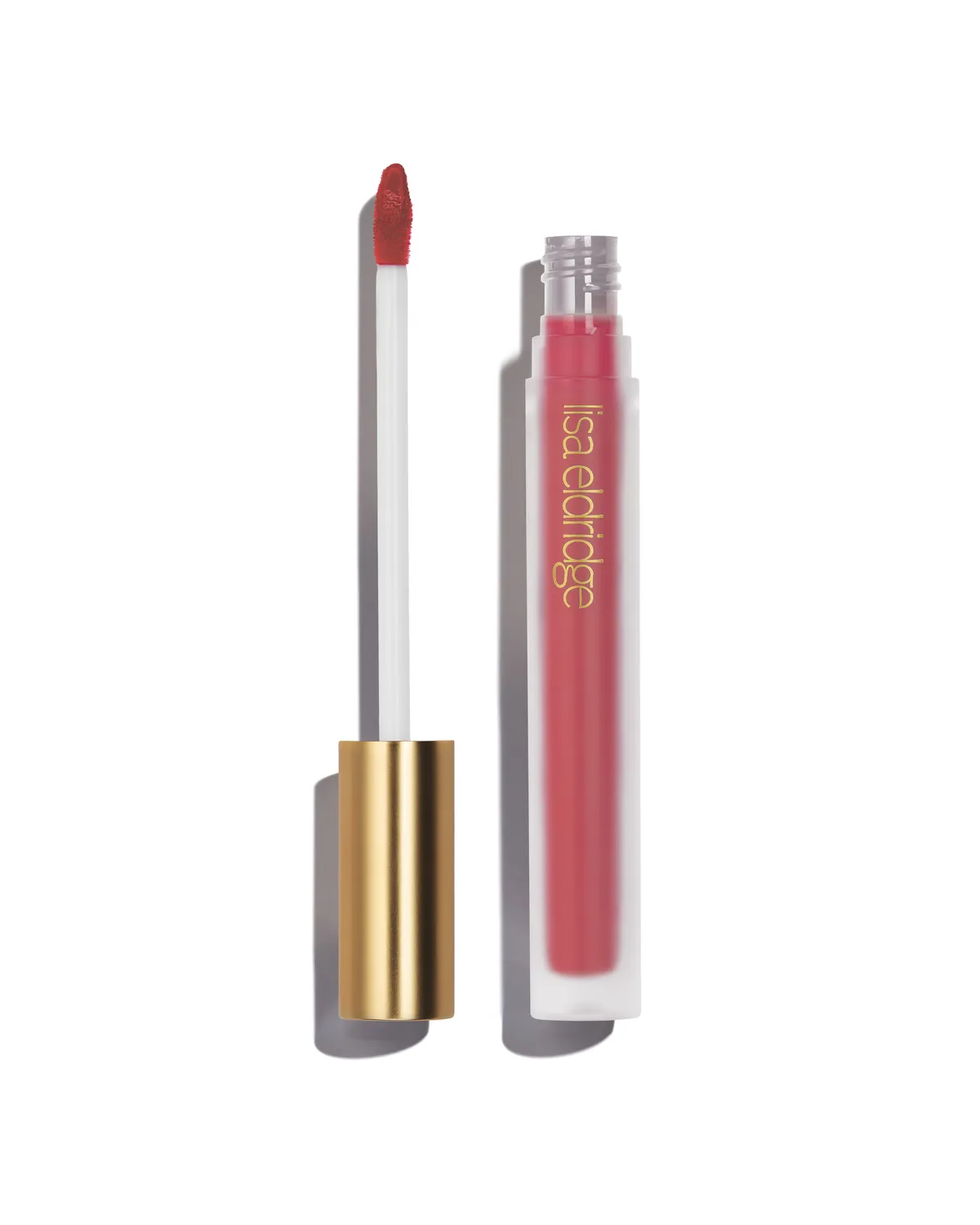 Lisa Eldridge Velveteen Rain rossetto liquido rosa matte