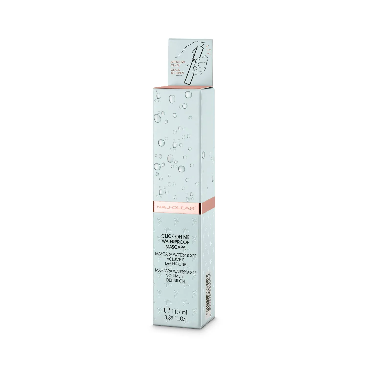 Naj Oleari Click On Me Waterproof mascara 01 Nero extra nero