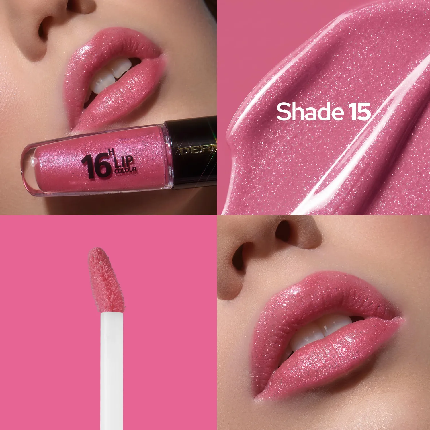 Dermacol 16H Lip Colour tinta labbra Dazzling Diva 16 ore