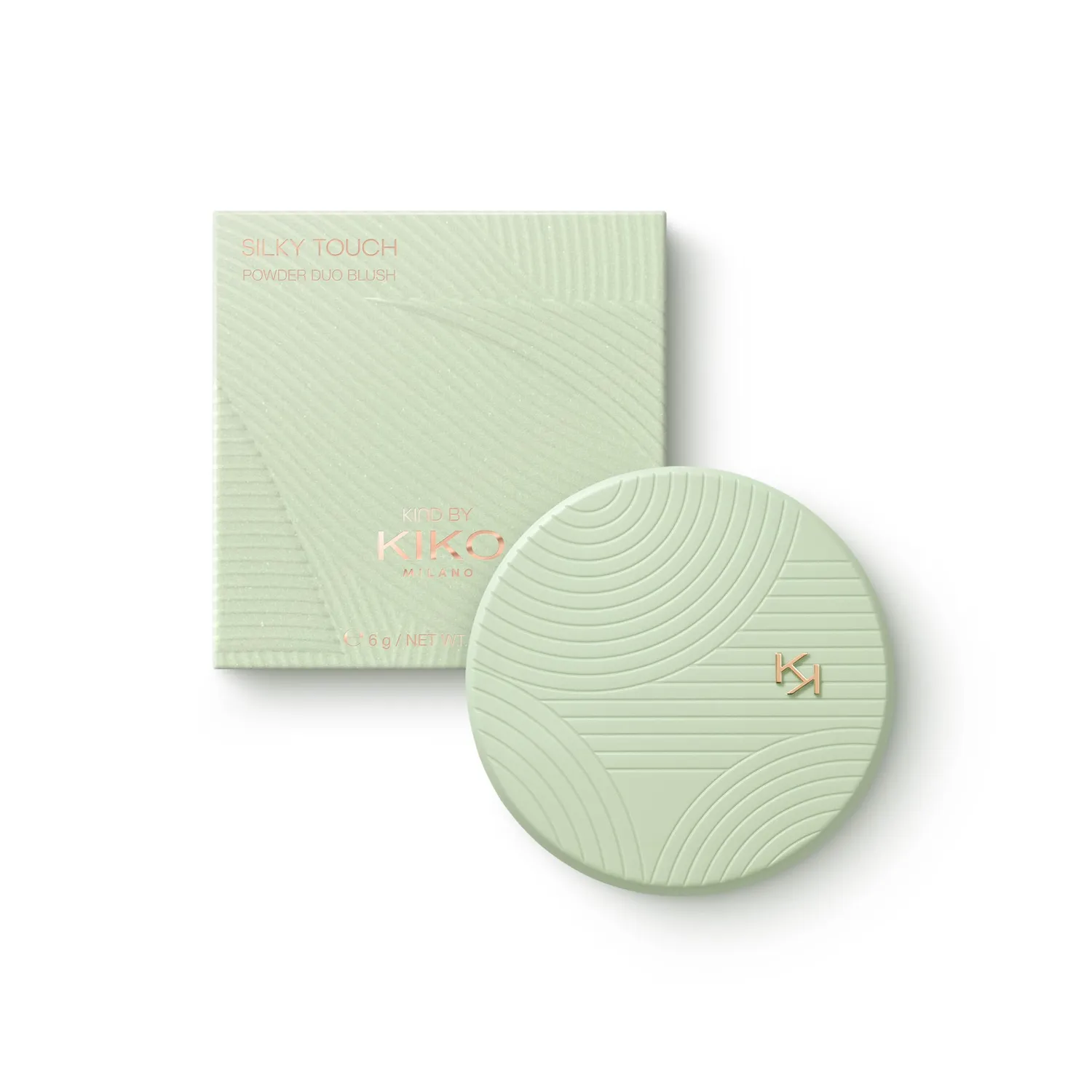 KIKO Kind Silky Touch Duo Blush 01 blush polvere vegano