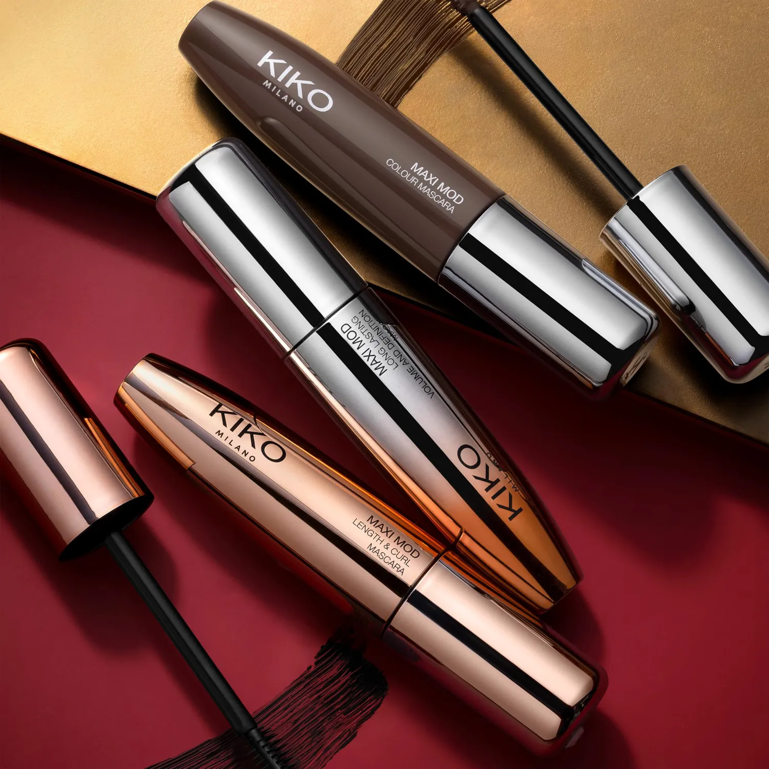 KIKO Maxi Mod Length & Curl mascara nero allungante
