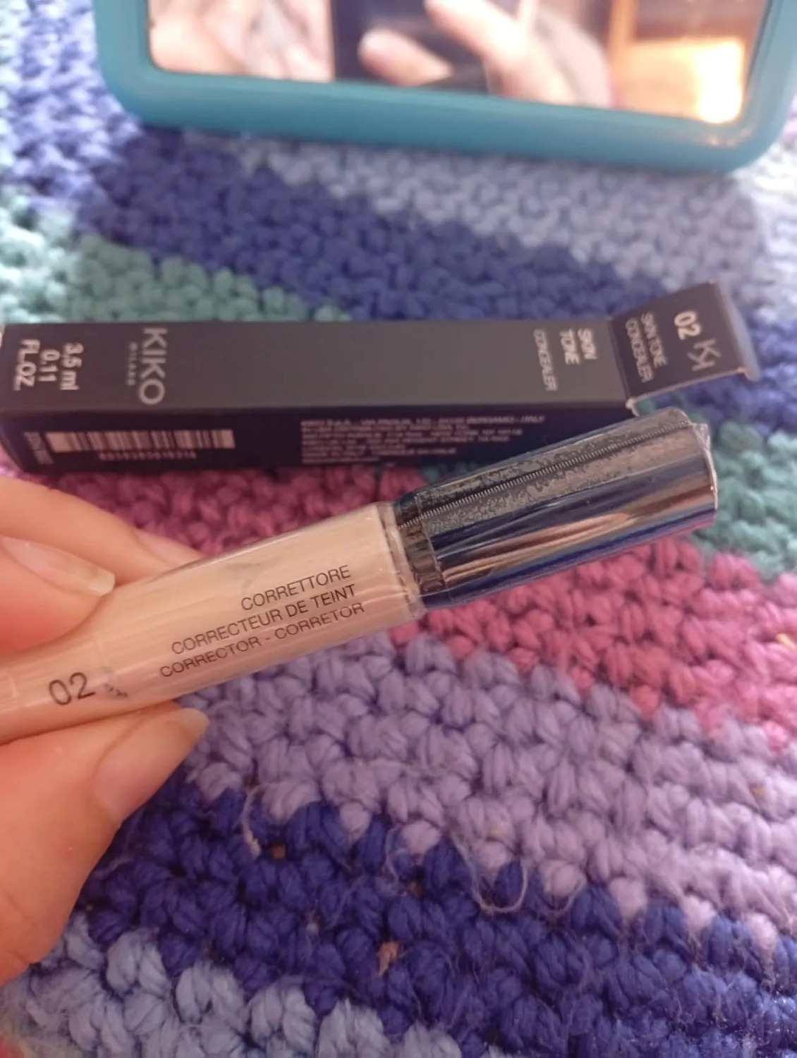 KIKO Skin Tone Concealer 01 Ivory correttore 3,5 ml