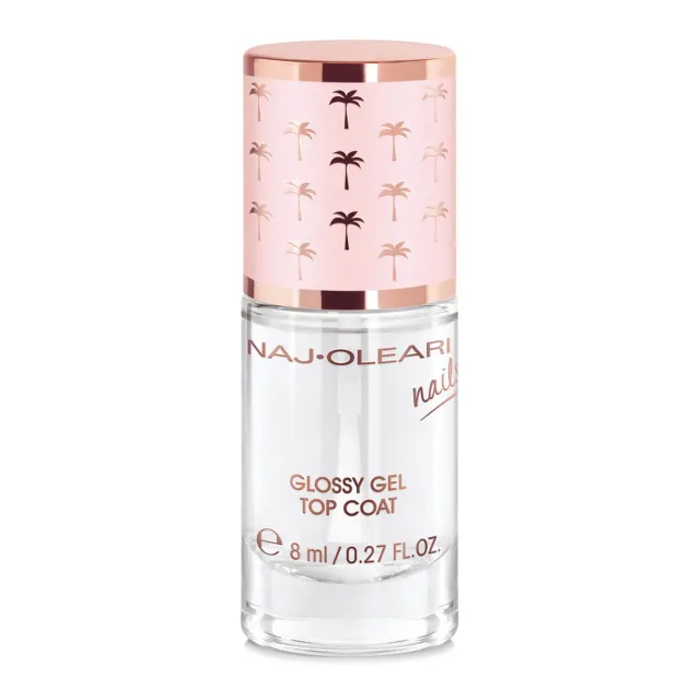 Naj Oleari Glossy Gel Top Coat smalto trasparente effetto gel