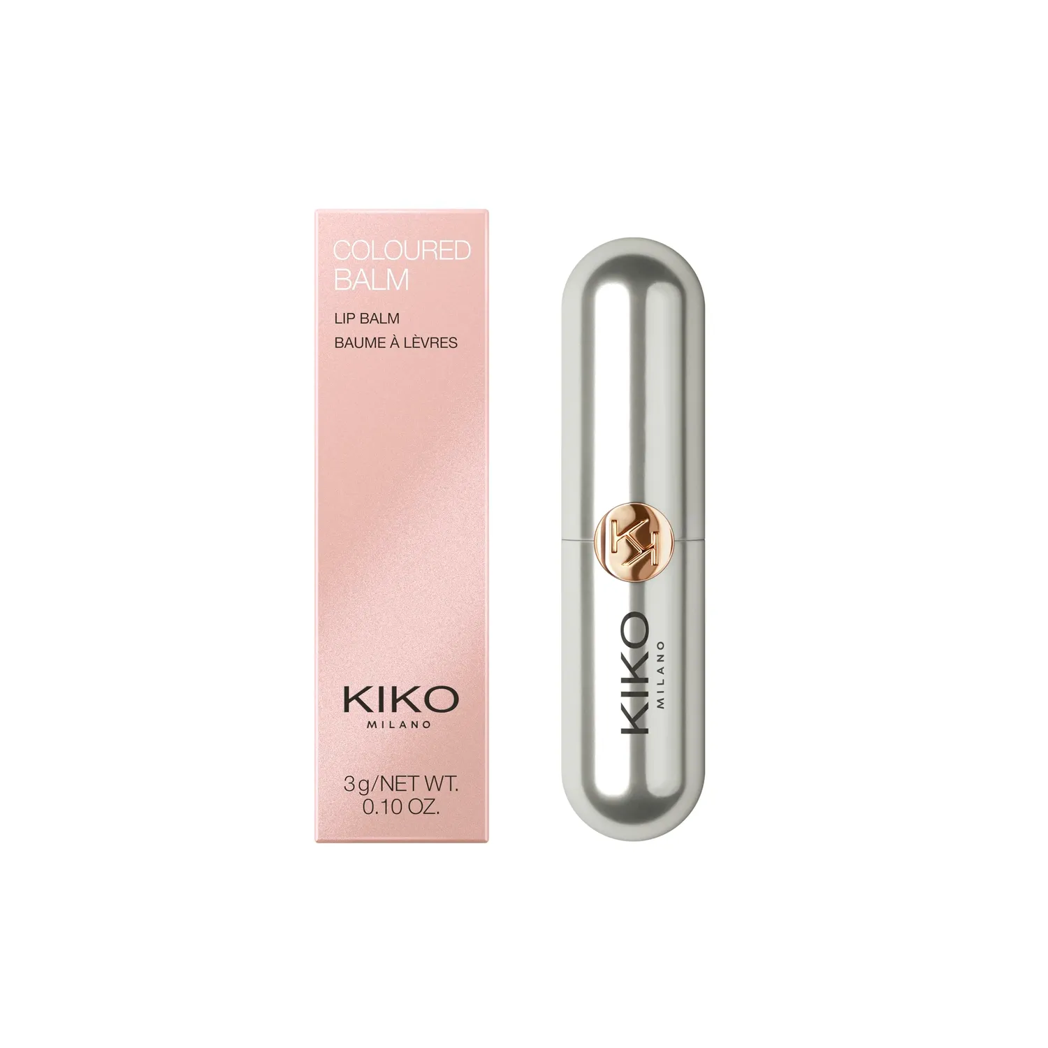 KIKO Coloured Balm 08 balsamo labbra colorato Almond idratante