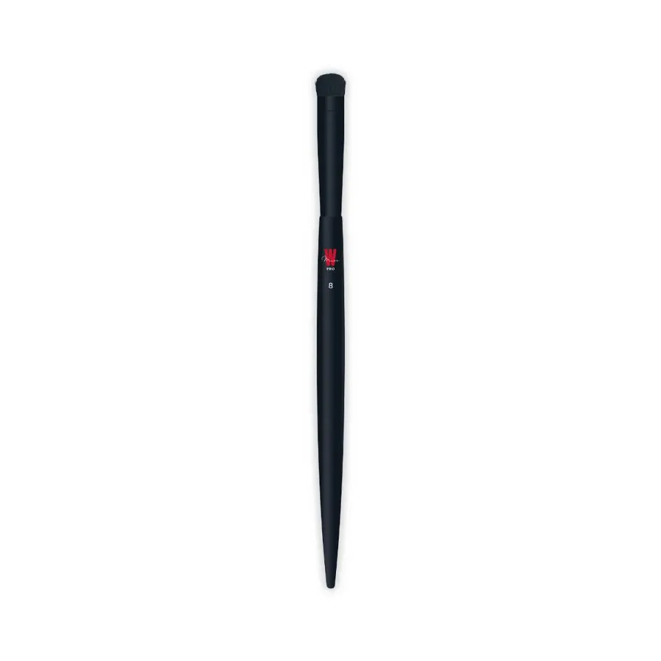 Miss W Pro Pennello Palpebre Corto n°8 in nylon effetto smoky