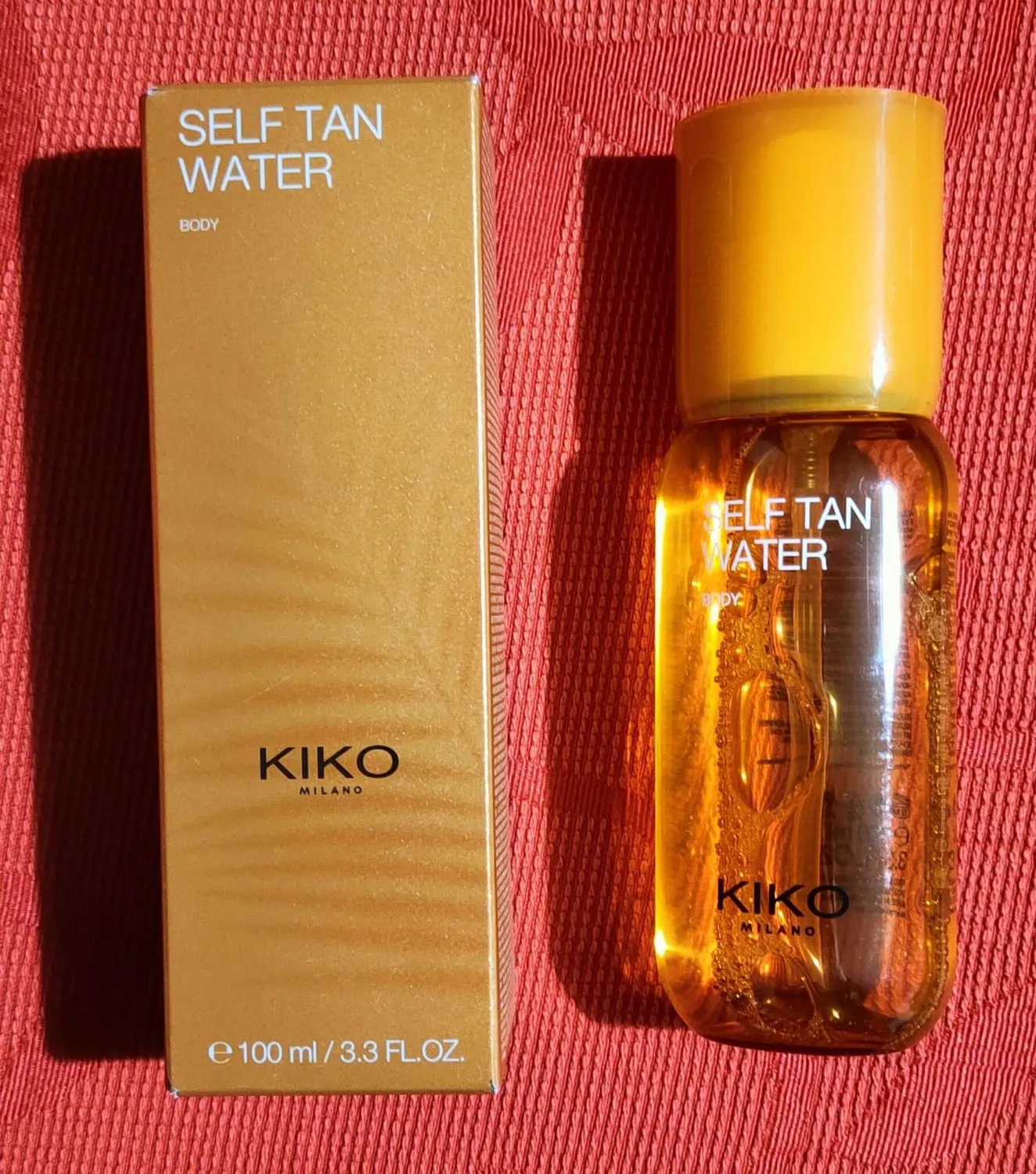 KIKO Self Tan Water spray corpo autoabbronzante idratante monoi