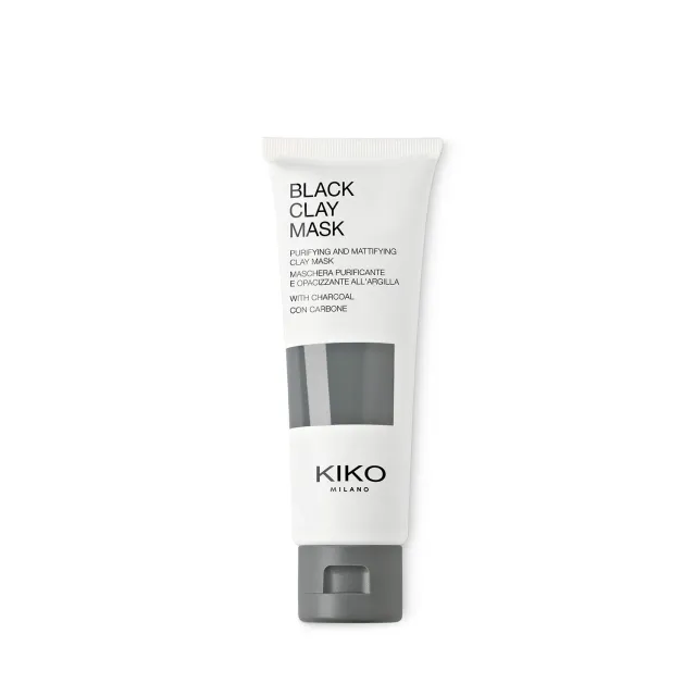KIKO Black Clay Mask carbone maschera purificante