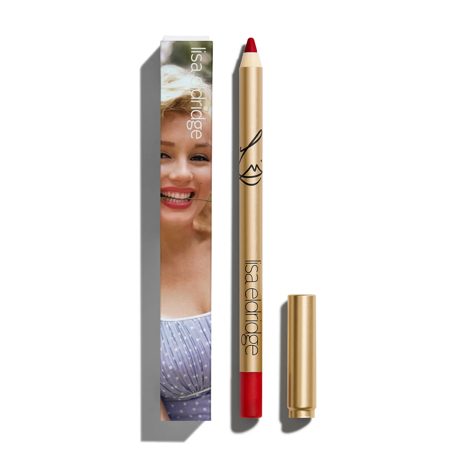 Lisa Eldridge Enhance Define Ribbon matita labbra rossa Marilyn