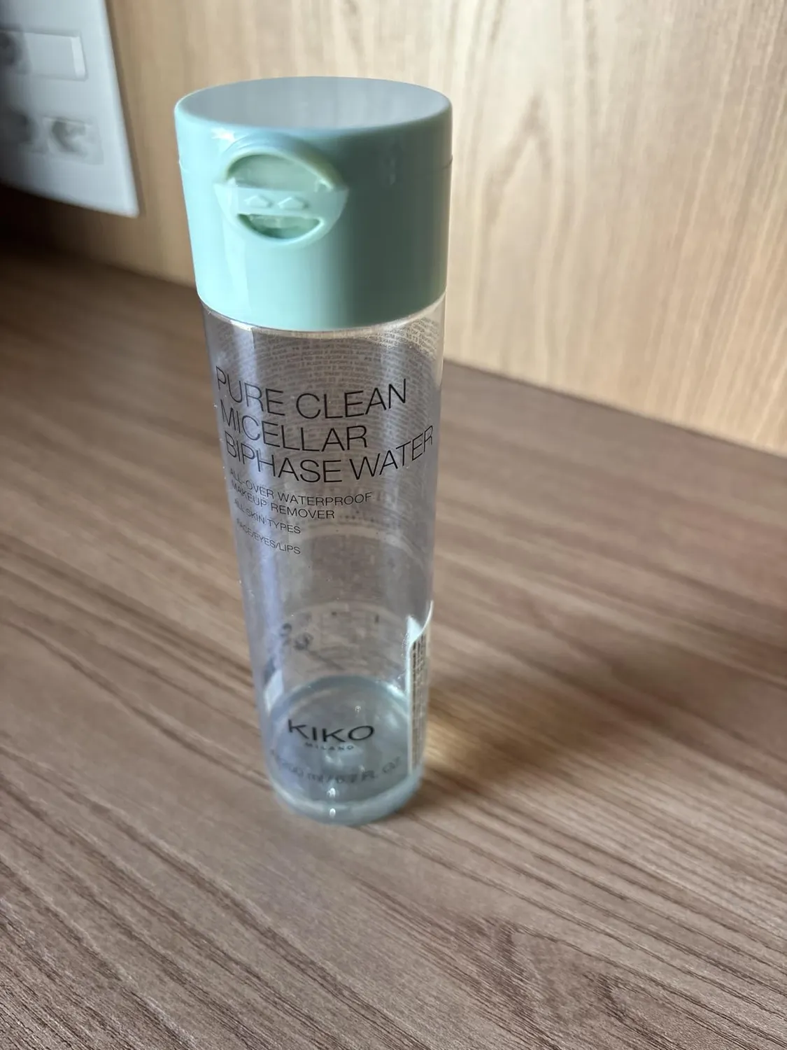 KIKO Pure Clean Micellar Biphase Water acqua micellare waterproof