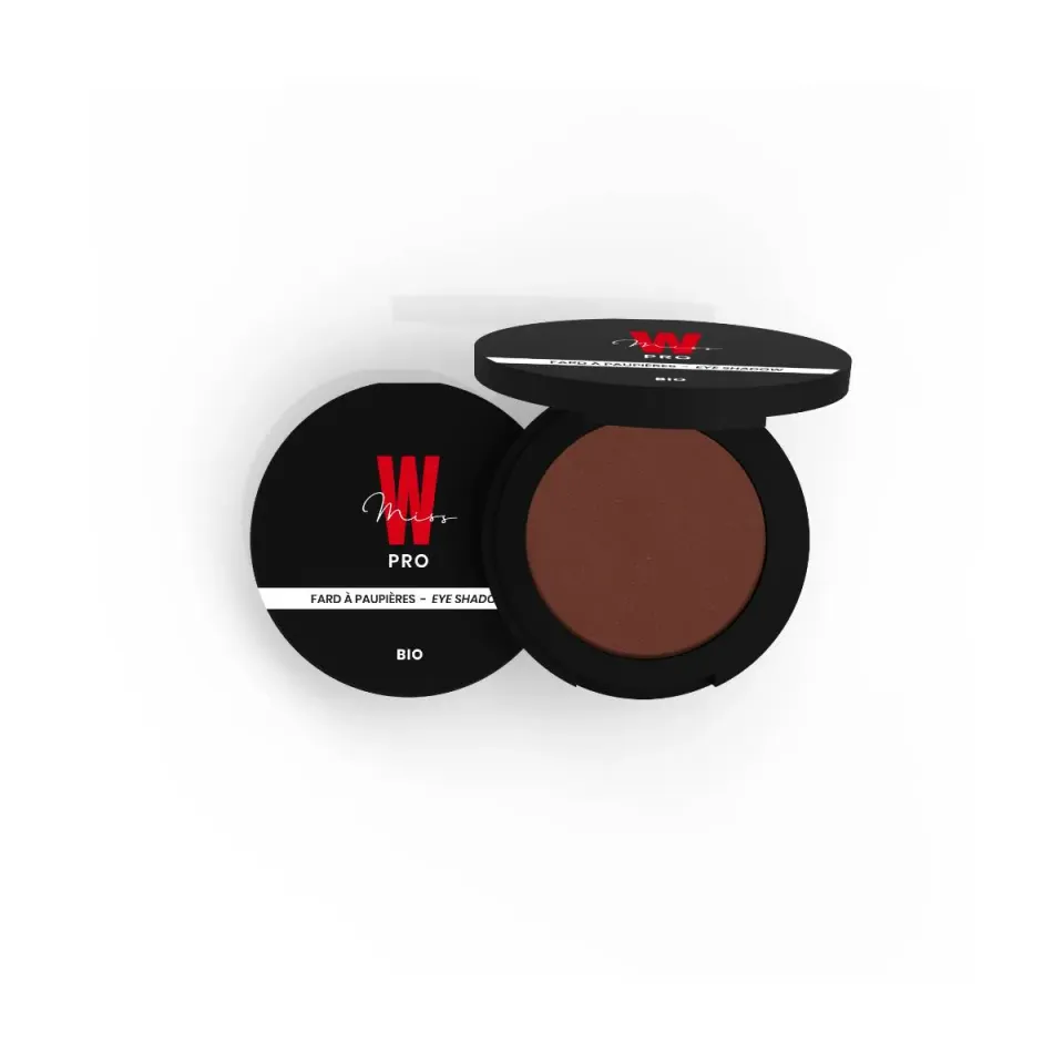 Miss W Pro N°083 Ombretto Brun Rouge Nacré Bio