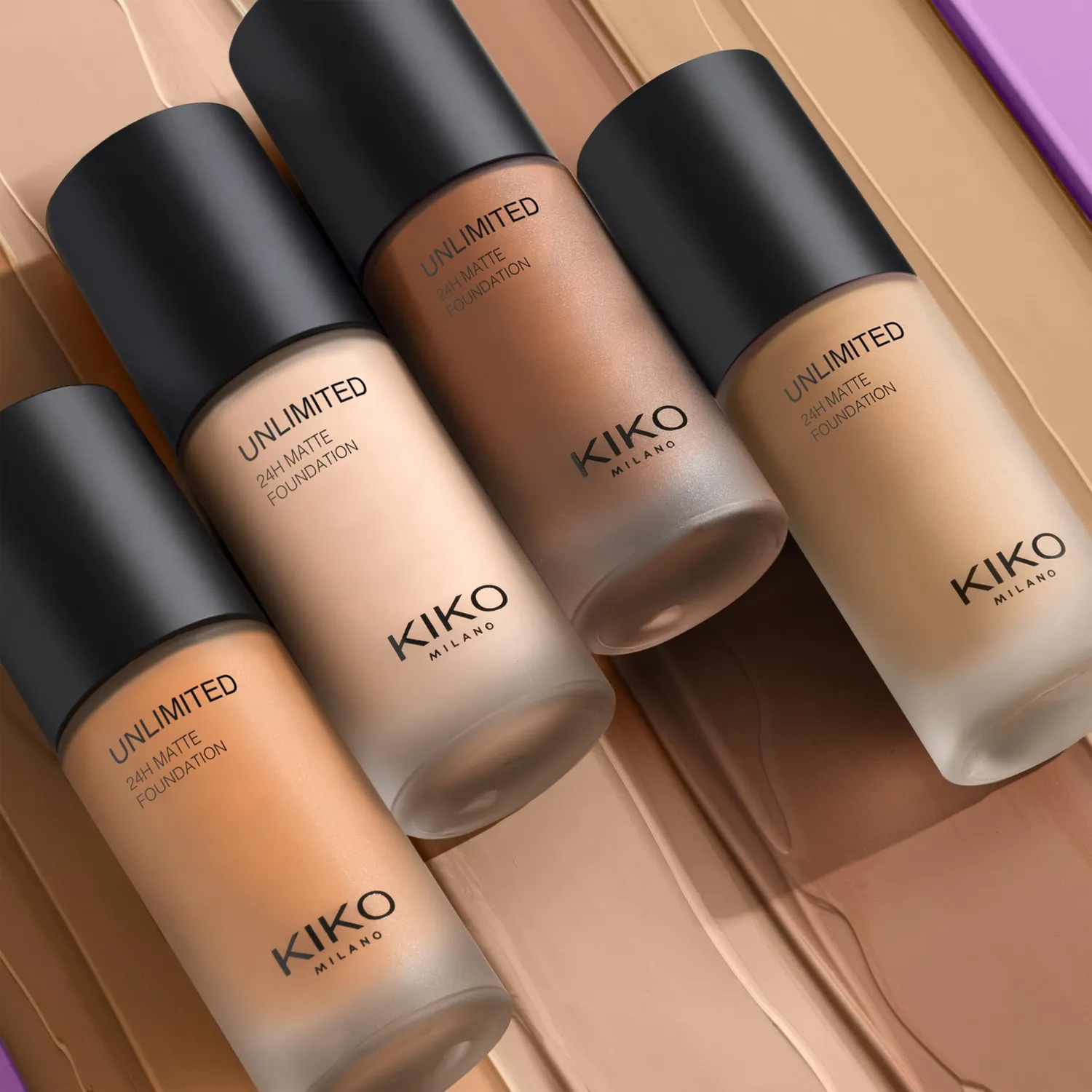 KIKO Unlimited 24H Matte Foundation 1 NG fondotinta fluido mat