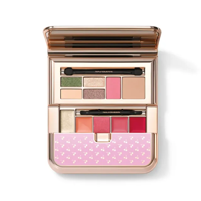 Naj Oleari La Postina Rosa palette trucco viso occhi labbra