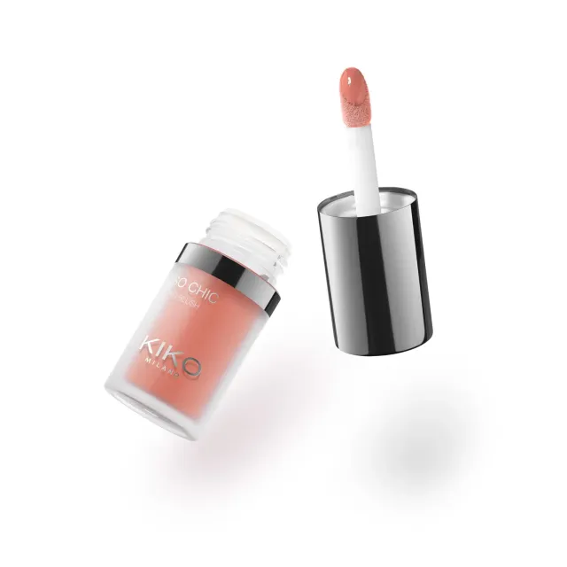 KIKO Milano So Chic Trio Blush 02 Velvet Peach matte 8h