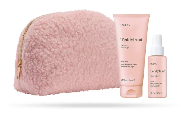 Pupa Teddyland Kit Latte Riso Gel Doccia + Profumo