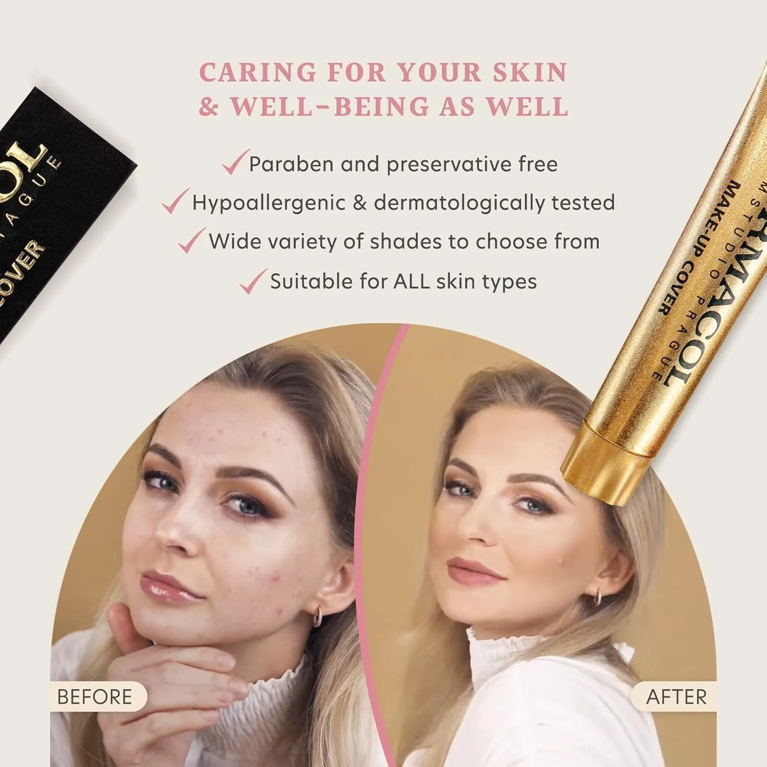 Dermacol Makeup Cover 208 fondotinta coprente opaco SPF30