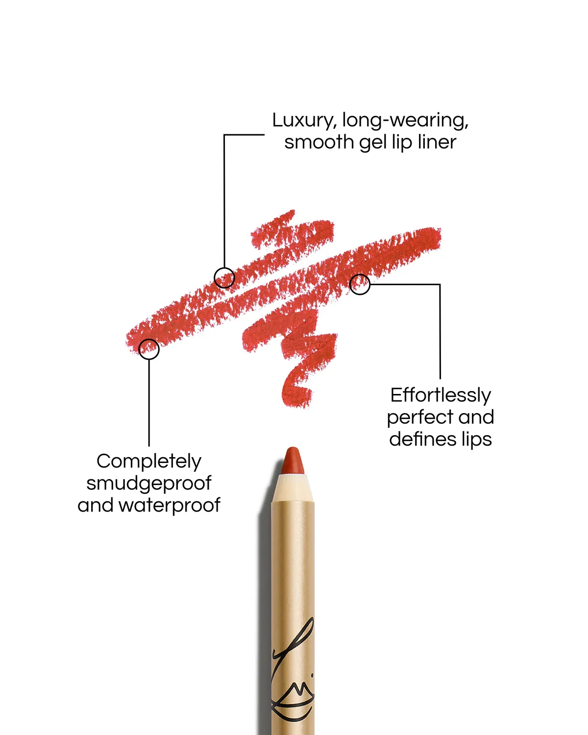 Lisa Eldridge Enhance and Define Matita Labbra Dragon Rosso Marilyn