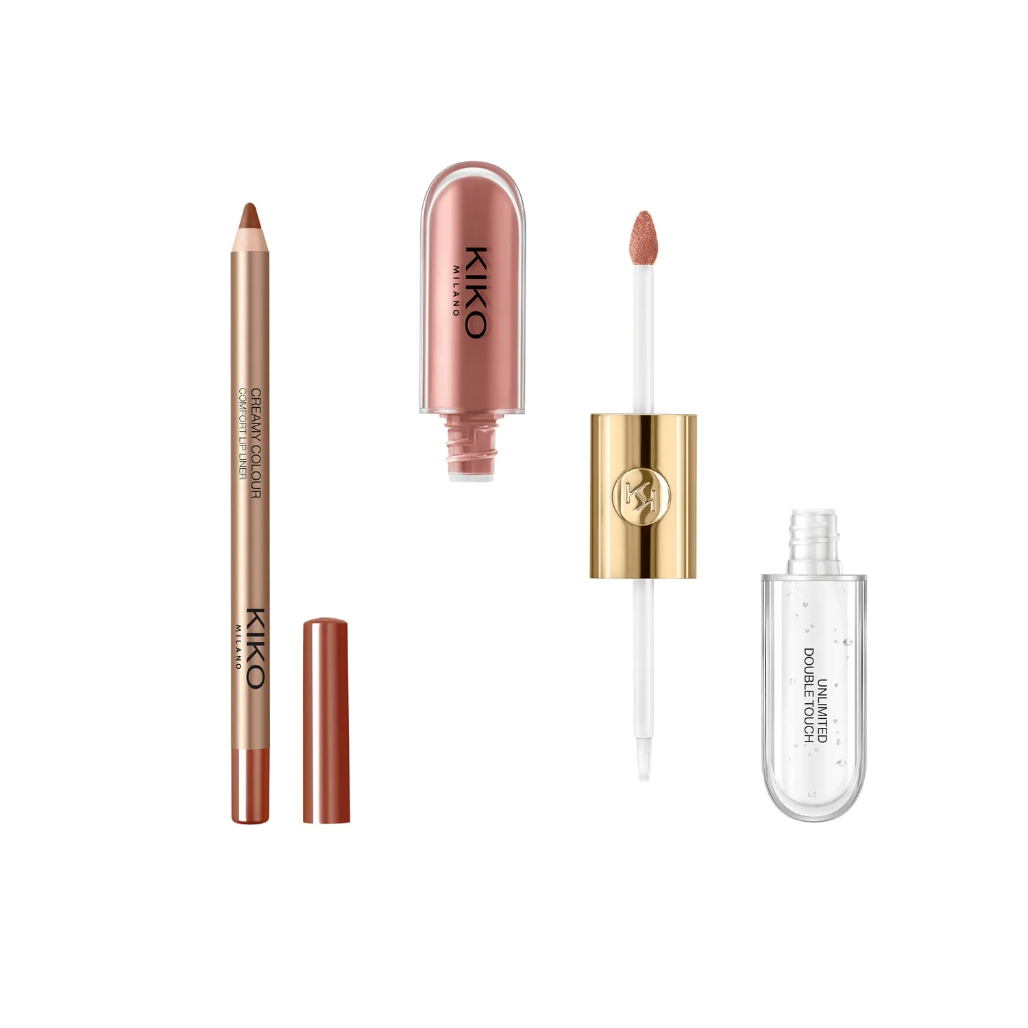 KIKO Twist'n Twinkle Meant to Match 01 set labbra 2in1