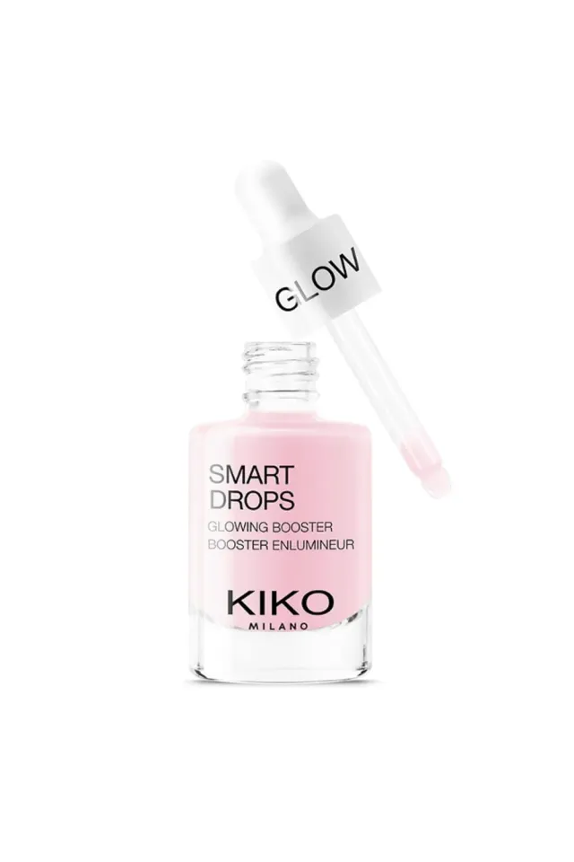 KIKO Smart Glow Drops Booster Viso Illuminante Gocce Mirtillo
