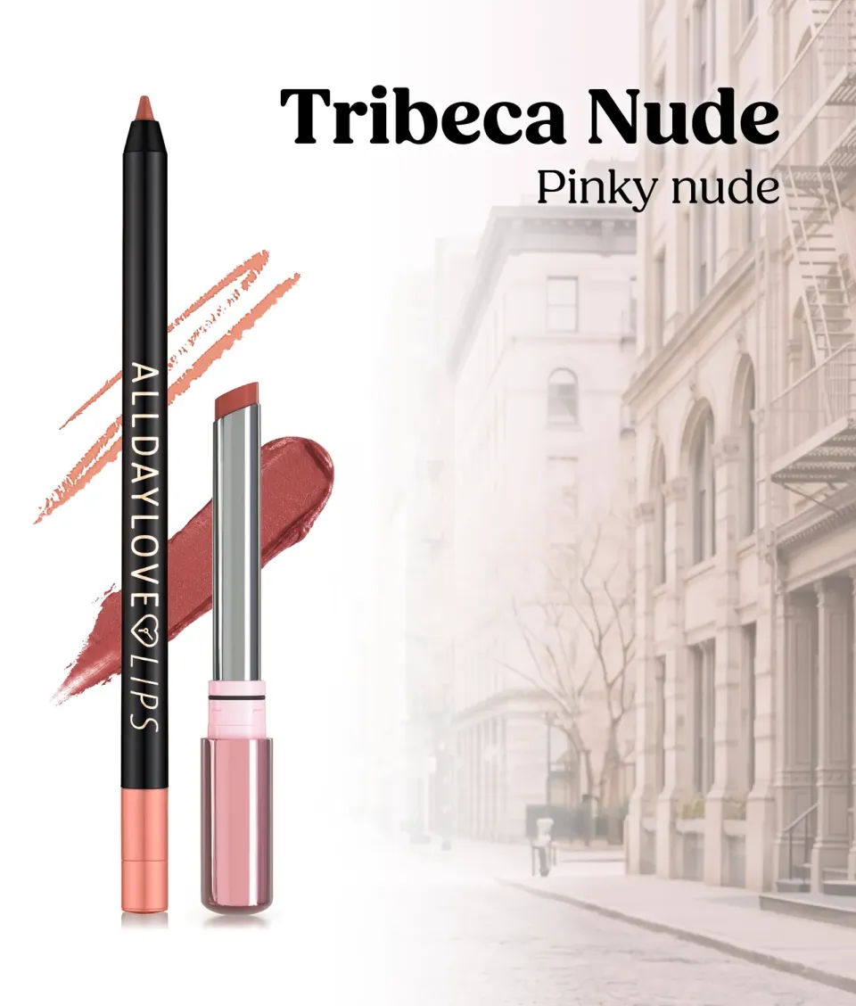 ClioMakeUp Combo Labbra 2 Tribeca Nude pinky matita+rossetto