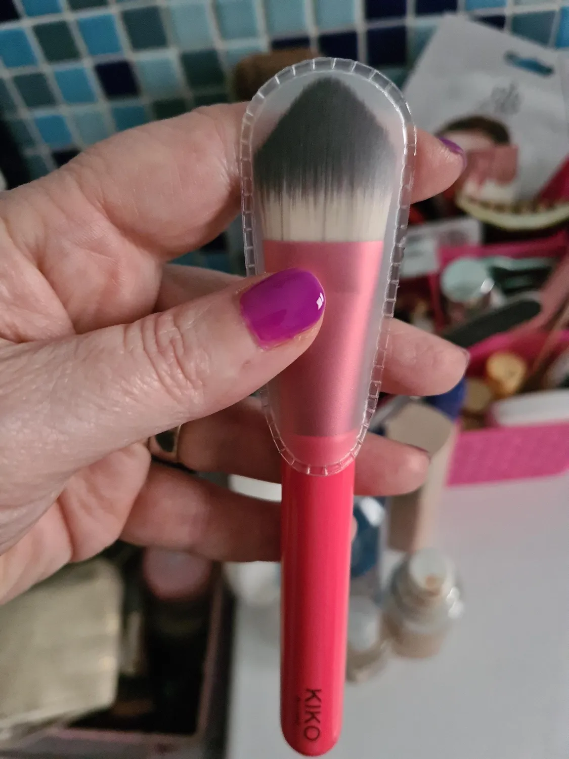 KIKO Smart Foundation Brush 101 Pennello Fondotinta Piatto