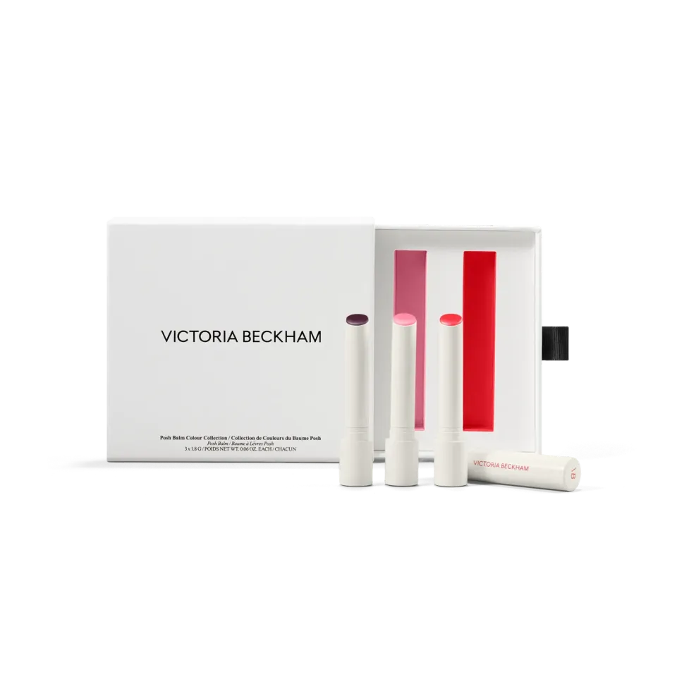 Victoria Beckham Beauty Posh Balm Colour Collection balsamo labbra 3 pezzi
