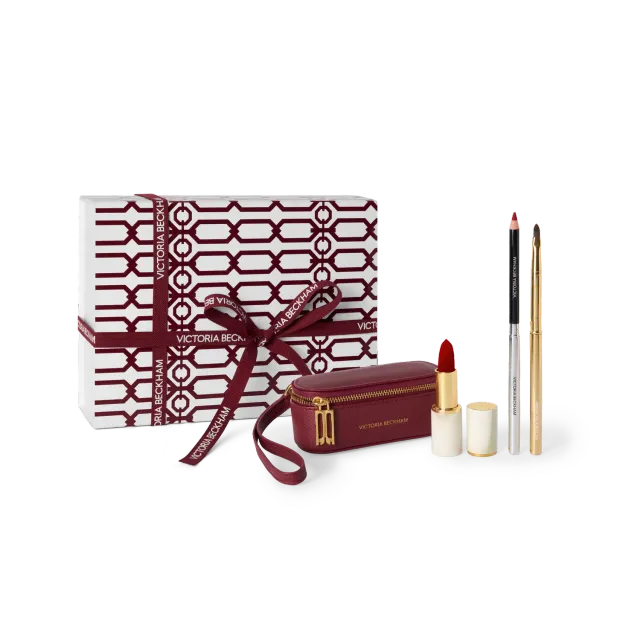 Victoria Beckham Beauty Rouge Victoria set rossetti House Red opaco