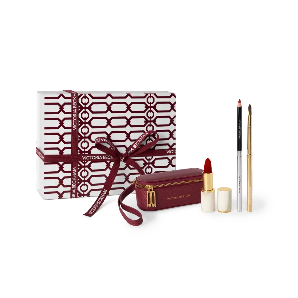 Victoria Beckham Beauty Rouge Victoria set rossetti House Red opaco