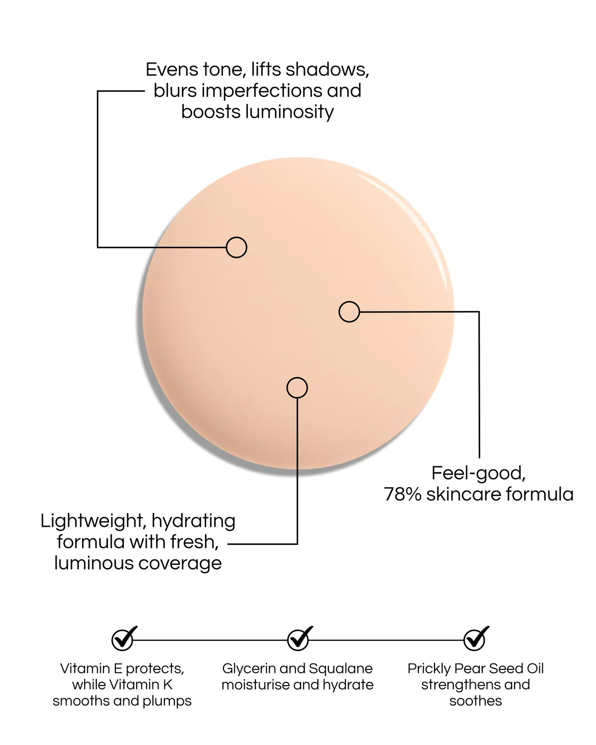 Lisa Eldridge T1 Seamless Skin Tint Skin Tint T1 Luminoso