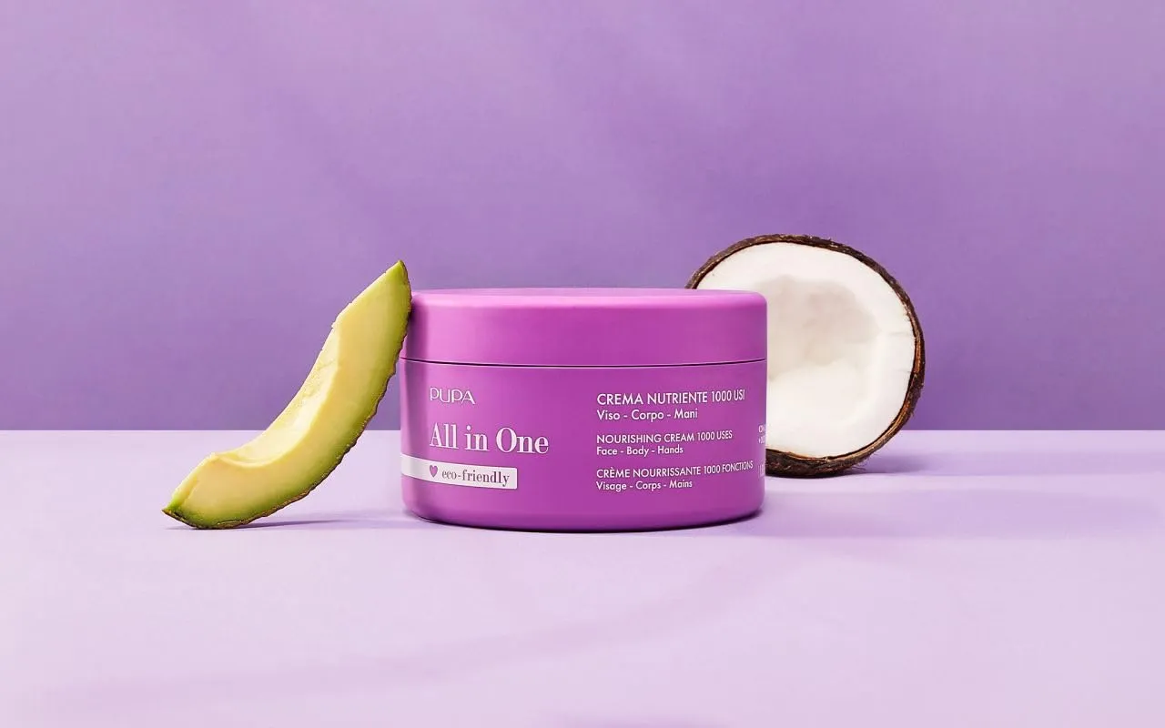 Pupa All In One Crema Nutriente Viso Corpo Mani 350 ml pelli secche