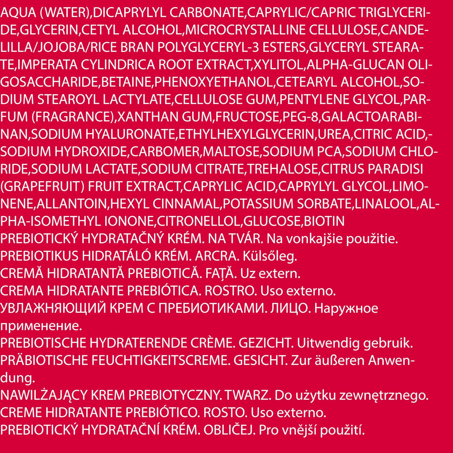 Pupa Skin Rehab crema viso idratante prebiotica 50 ml